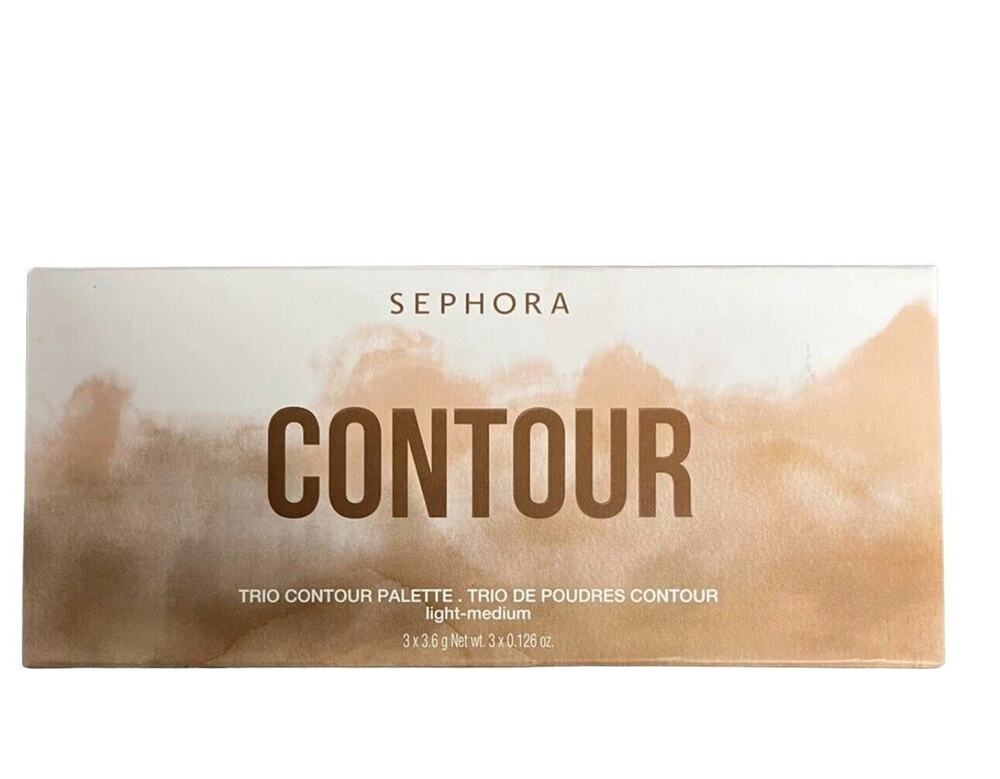 Sephora Collection Trio Contour Face Palette in Light Medium - New in Sealed Box